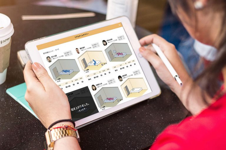 現場実証で改良を重ね、より介護現場をサポートするシステムへ。